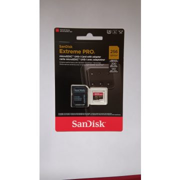 SanDisk Extreme Pro microSDXC 256GB (SDSQXCD-256G-GN6MA)