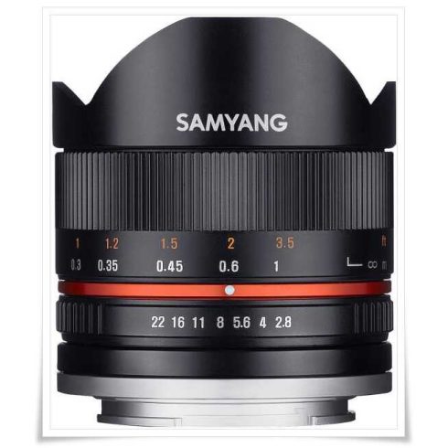  Samyang 8mm f/2.8 UMC Fish-eye II (Sony E)