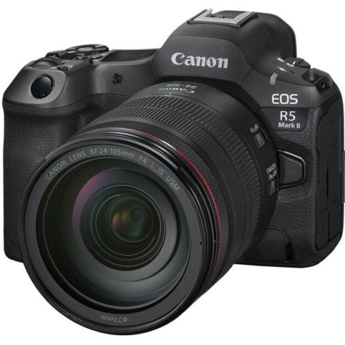 Canon EOS R5 Mark II + RF 24-105mm USM (6536C014) Digitális fényképezőgép