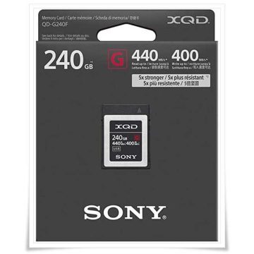 Sony XQD G memóriakártya 240 GB QDG240F