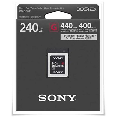 Sony XQD G memóriakártya 240 GB QDG240F