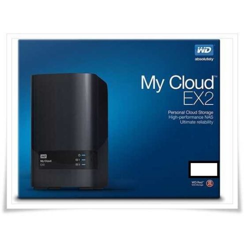 Western Digital WD My Cloud EX2 2-Bay NAS 6TB (WDBVBZ0060JCH-EESN)