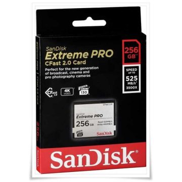SanDisk CFAST 2.0 VPG130 256GB Extreme Pro SDCFSP-256G-G46D