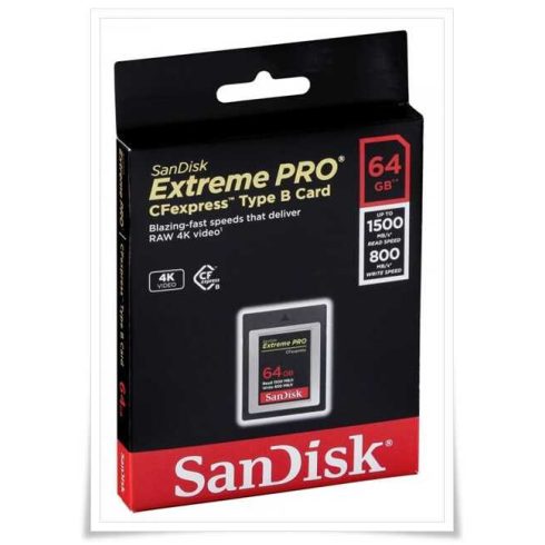 SanDisk CF Express Type 2 64GB Extreme Pro SDCFE-064G-GN4NN