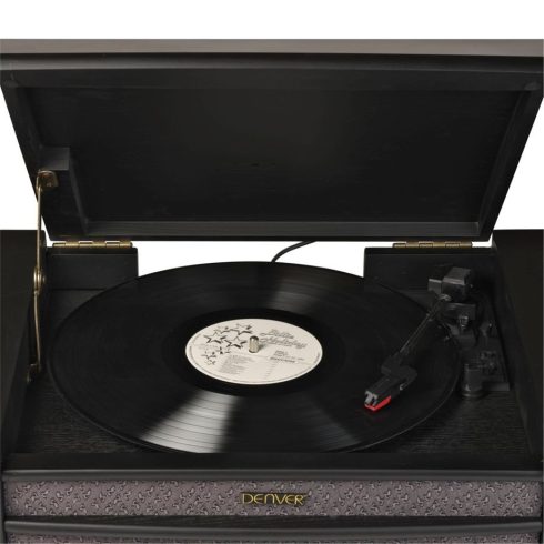 Denver MRD-51 BLACK Lemezjátszó Fekete (MRD51B)
