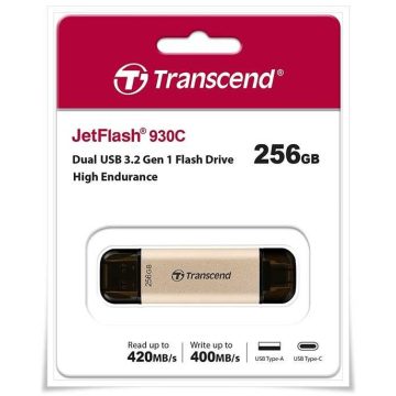   Transcend JetFlash 930 TLC 256GB USB 3.2 Typ-C( TS256GJF930C)
