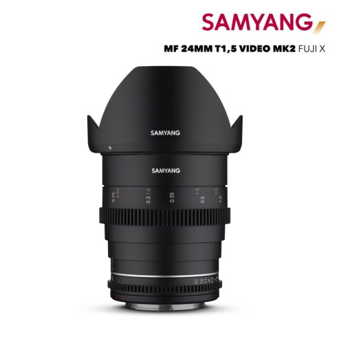 Samyang 24mm T1.5 VDSLR MK2 (Fuji X) (F1310810102)