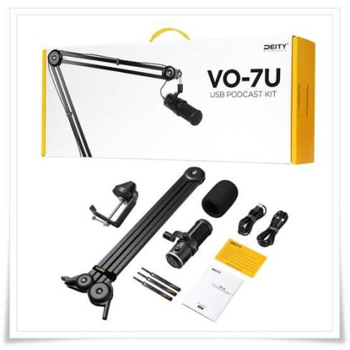 Deity VO-7U USB Podcast Kit (DY-VO-7U-PC-KIT-B)