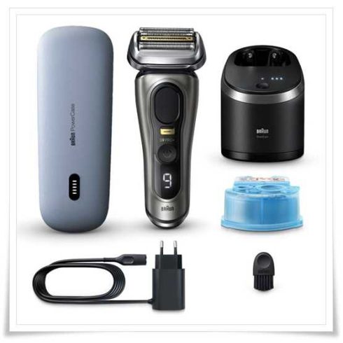 Braun Series 9 Pro+ 9575cc System wet&dry Noble Metal