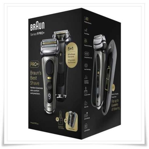 Braun Series 9 Pro+ 9575cc System wet&dry Noble Metal