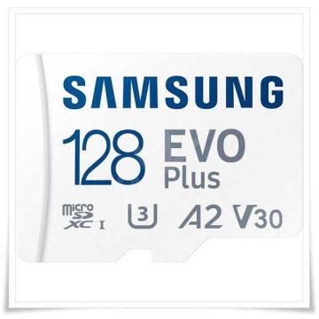   Samsung EVO Plus microSDXC 128GB C10/UHS-1/U3/A2/V30 MB-MC128KA/EU