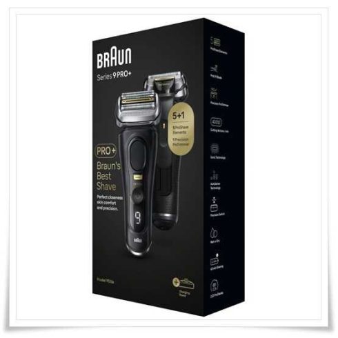 Braun Series 9 Pro+ 9510s System wet&dry Atelier Black