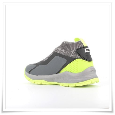 Primigi neon sárga-szürke fiú sneaker (,34,36,-os méret)