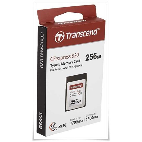 Transcend CFexpress Card 256GB TLC (TS256GCFE820)