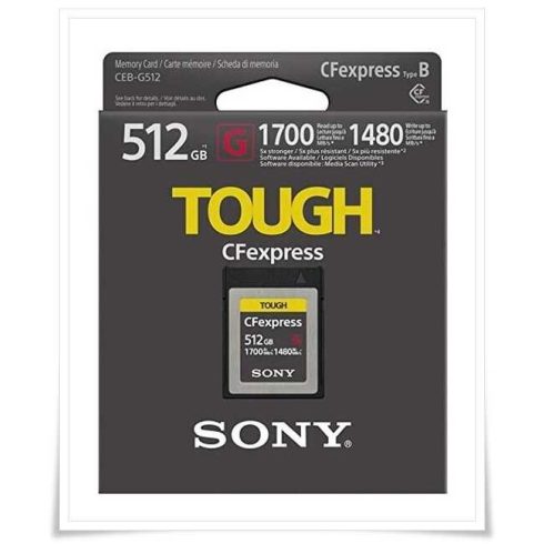 Sony Cfexpress B 512GB CEBG512