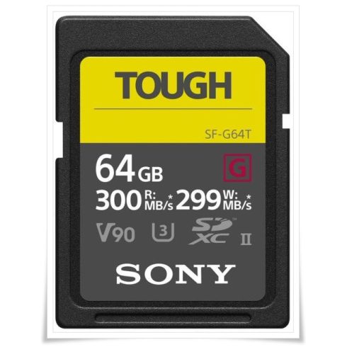 Sony SDXC 64GB UHS-II/C10/U3/V90 SF64TG