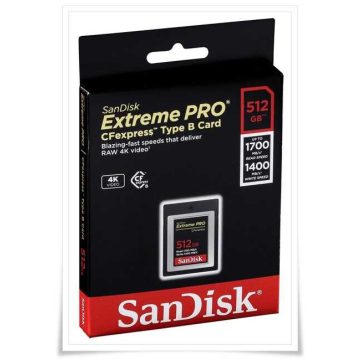 SanDisk CF Express Type 2 512GB Extreme Pro SDCFE-512G-GN4NN